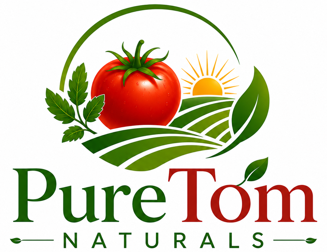 PureTom Naturals logo