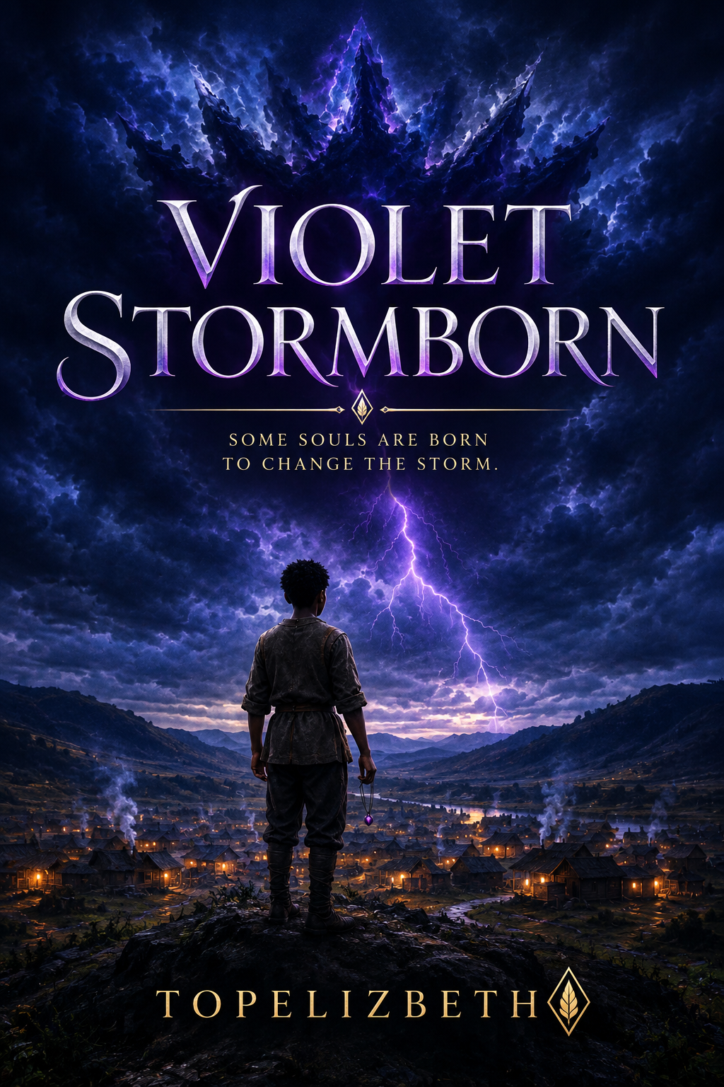 Cover of Violet Stormborn by TopeLizbeth